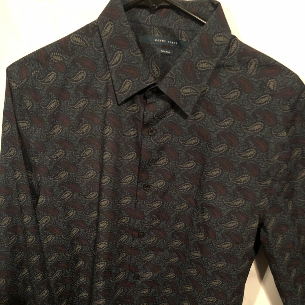 Bandanna dressy button up Perry Eli’s